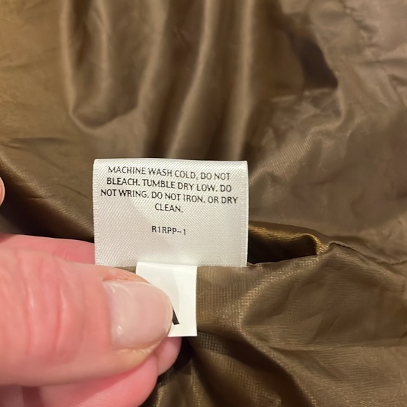 Eileen Fisher Funnel Neck Waterproof Down Jacket - Picture 7 of 8